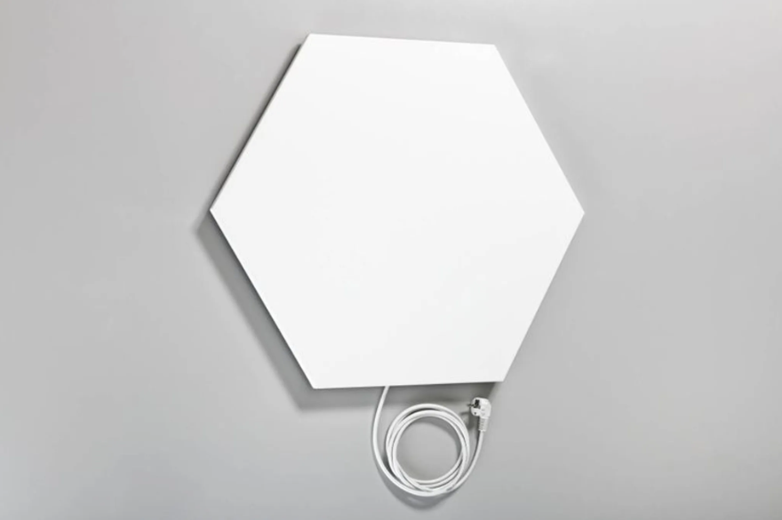 Sechseckige Infrarotheizung 500 Watt von ELBO Therm