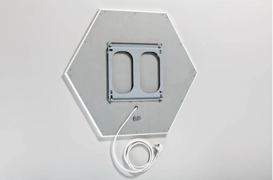 Infrarot Wärmeelement - 6-Eck 500Watt 700mm - Elbo Therm